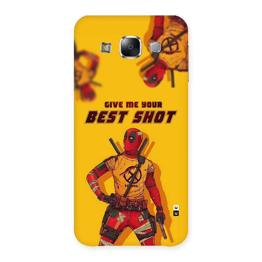 Best Shot Back Case for Galaxy E5