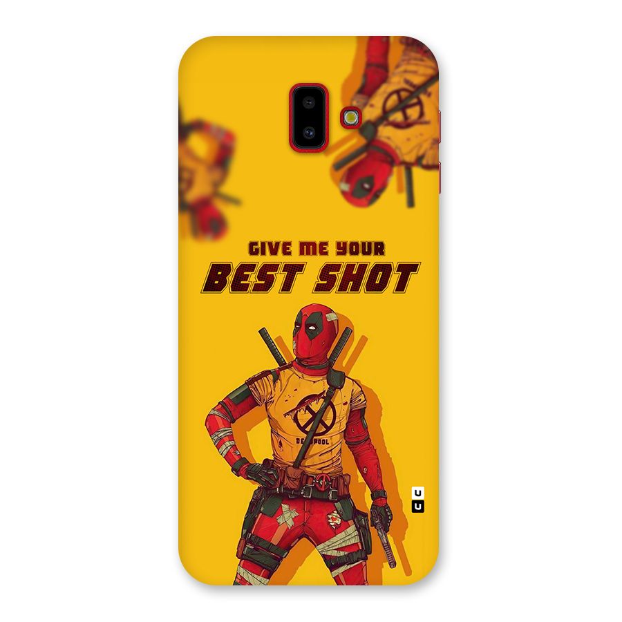 Best Shot Back Case for Galaxy J6 Plus