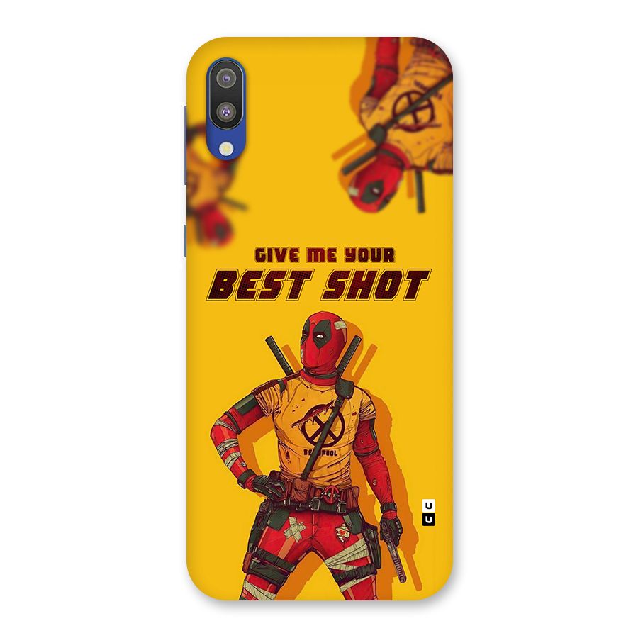 Best Shot Back Case for Galaxy M10