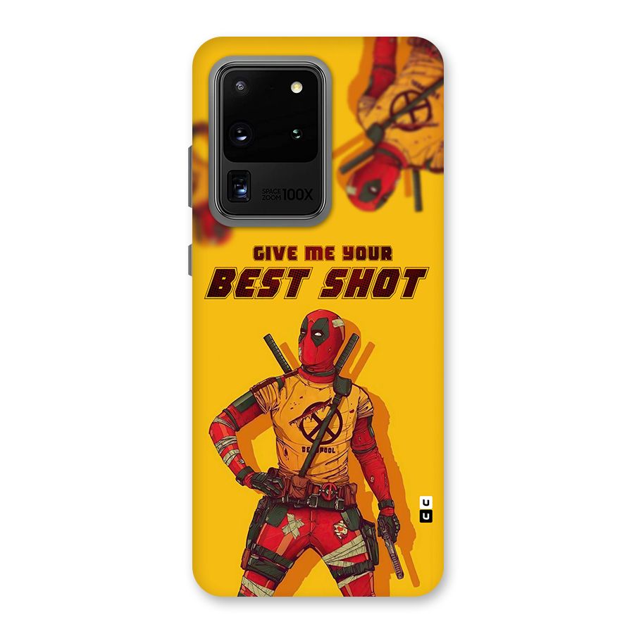 Best Shot Back Case for Galaxy S20 Ultra