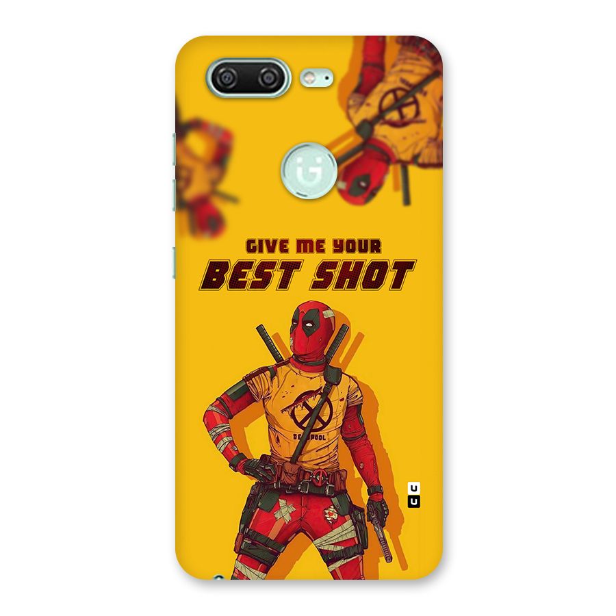 Best Shot Back Case for Gionee S10
