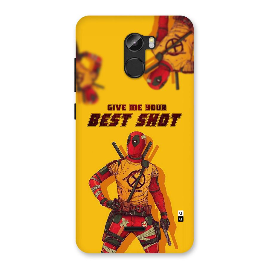 Best Shot Back Case for Gionee X1