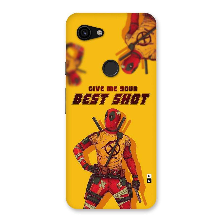 Best Shot Back Case for Google Pixel 3a