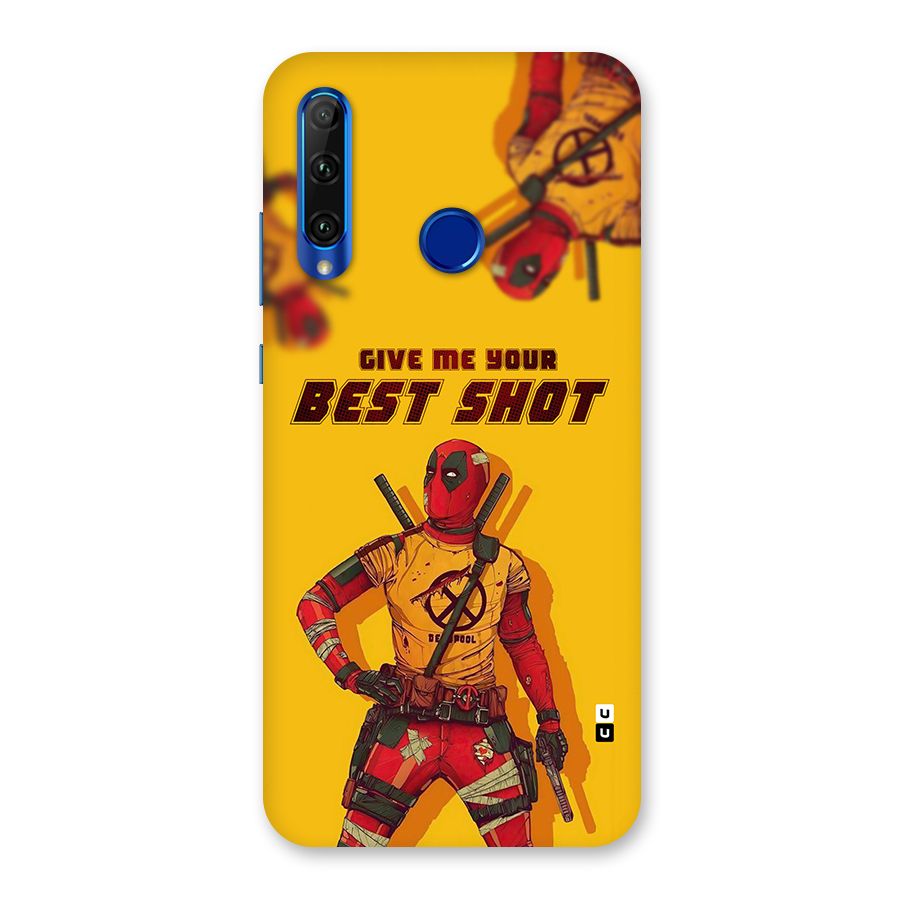 Best Shot Back Case for Honor 20i
