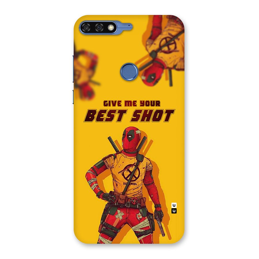 Best Shot Back Case for Honor 7C