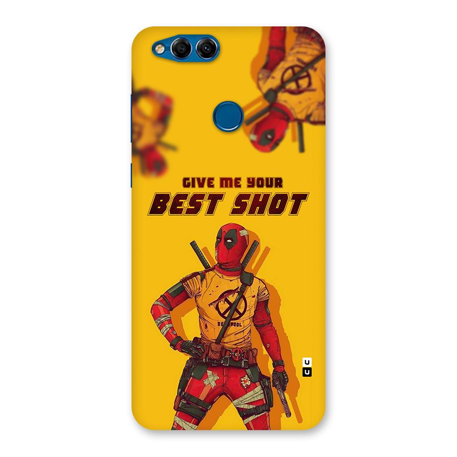 Best Shot Back Case for Honor 7X