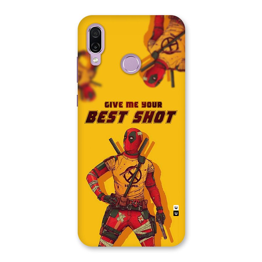 Best Shot Back Case for Honor Play