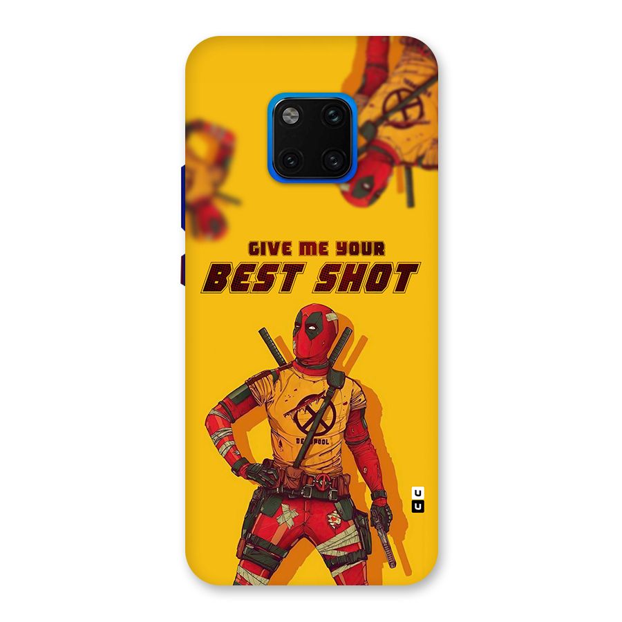 Best Shot Back Case for Huawei Mate 20 Pro