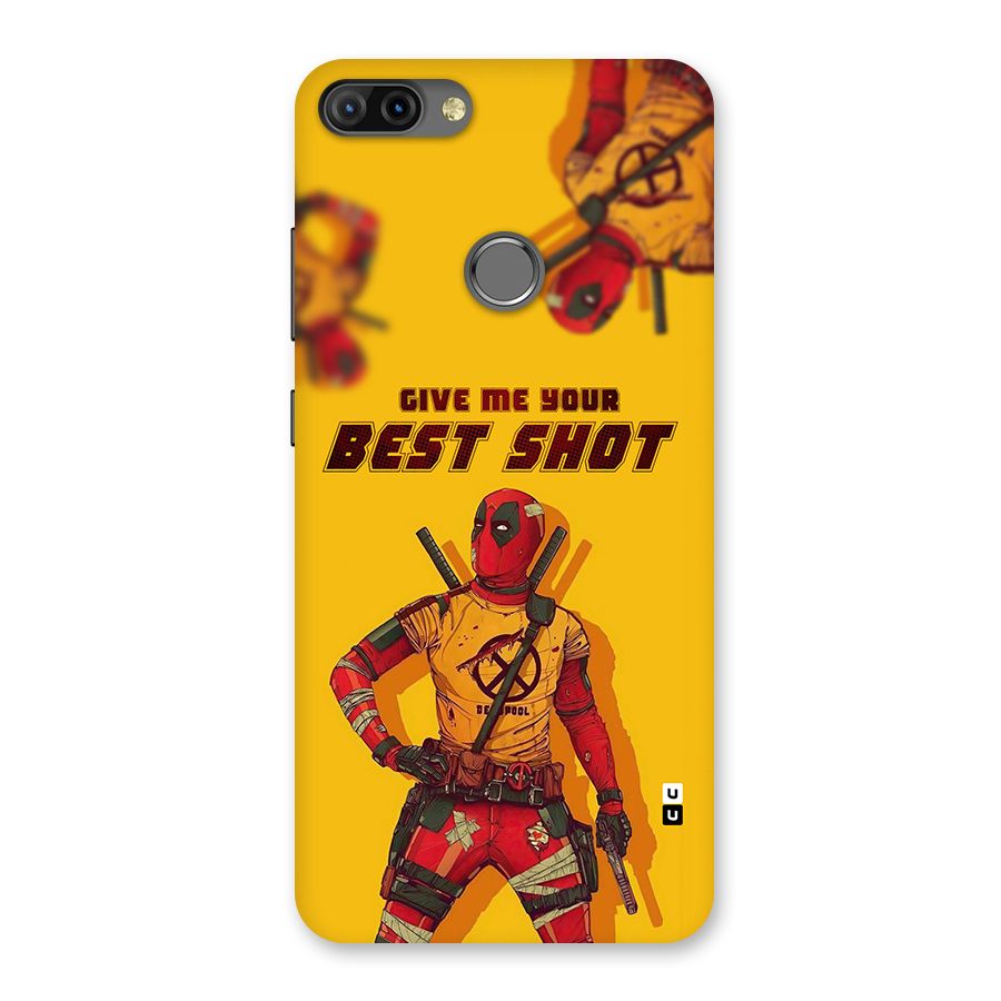 Best Shot Back Case for Infinix Hot 6 Pro