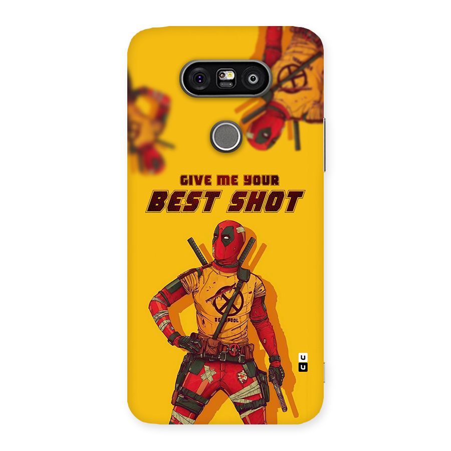 Best Shot Back Case for LG G5