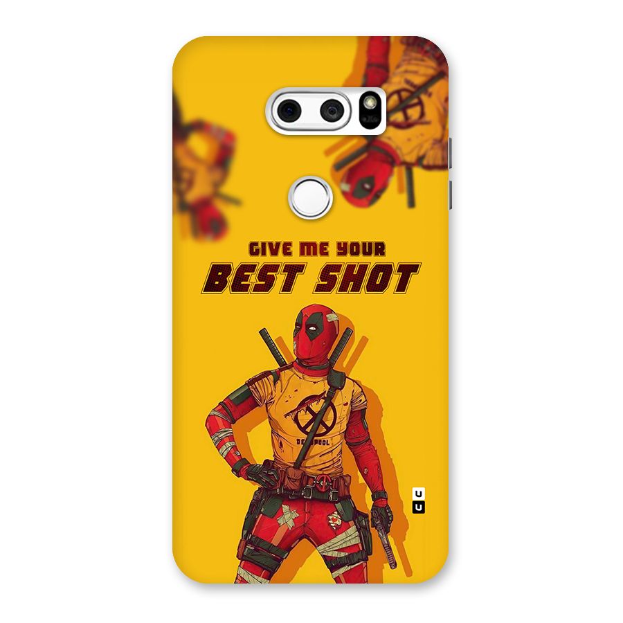 Best Shot Back Case for LG V30