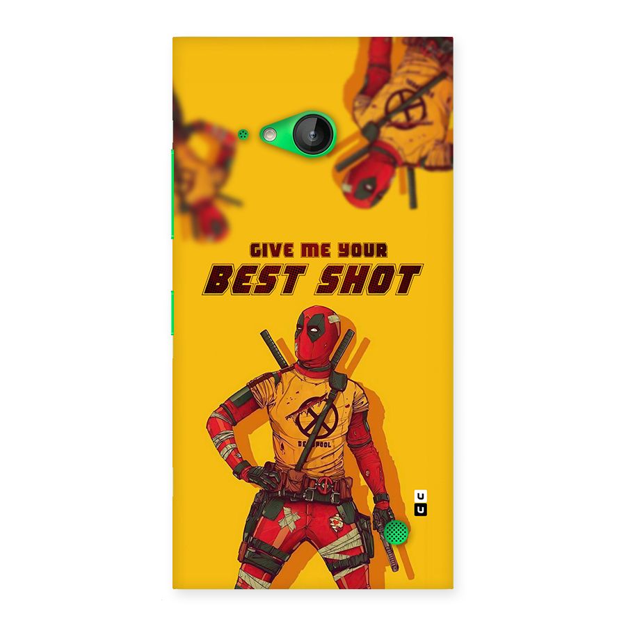 Best Shot Back Case for Lumia 730