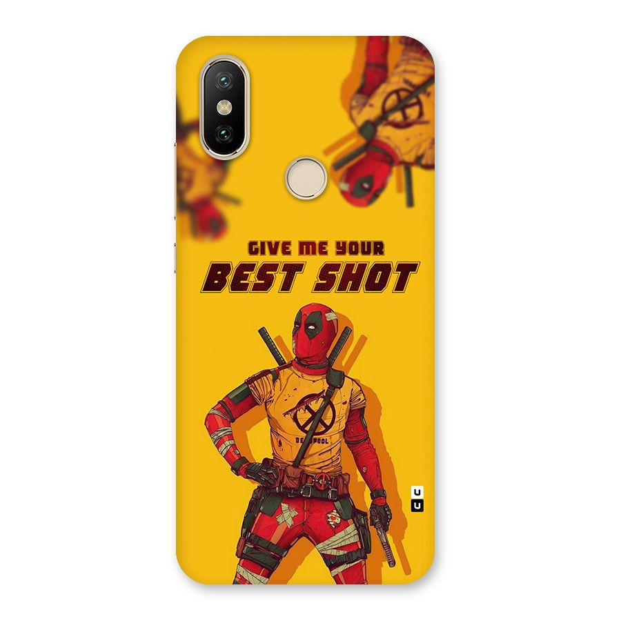 Best Shot Back Case for Mi A2