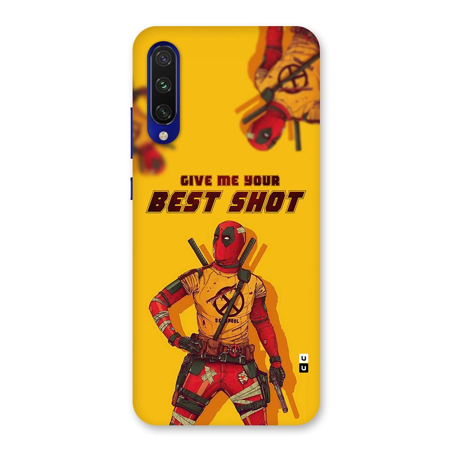 Best Shot Back Case for Mi A3