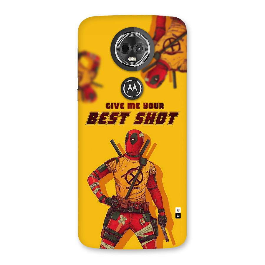 Best Shot Back Case for Moto E5 Plus