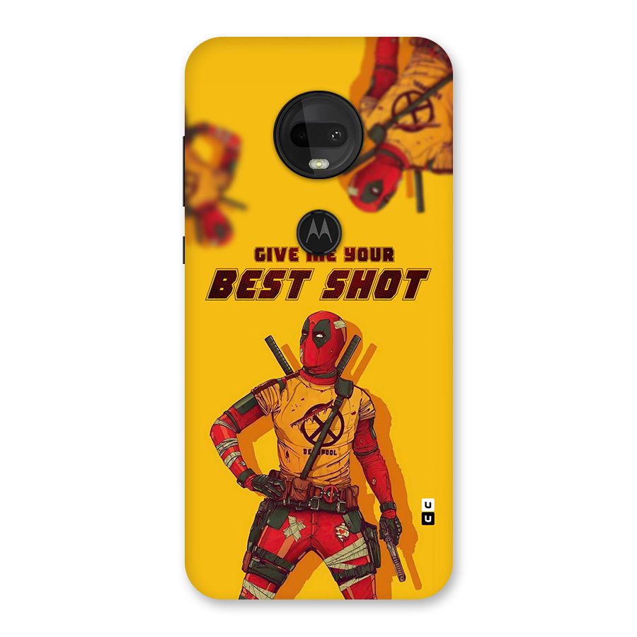 Best Shot Back Case for Moto G7