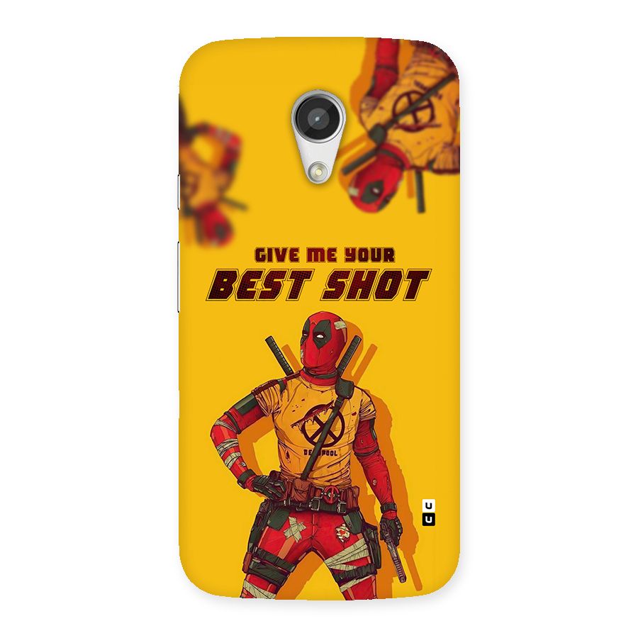 Best Shot Back Case for Moto G 2nd Gen