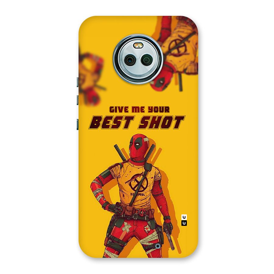 Best Shot Back Case for Moto X4