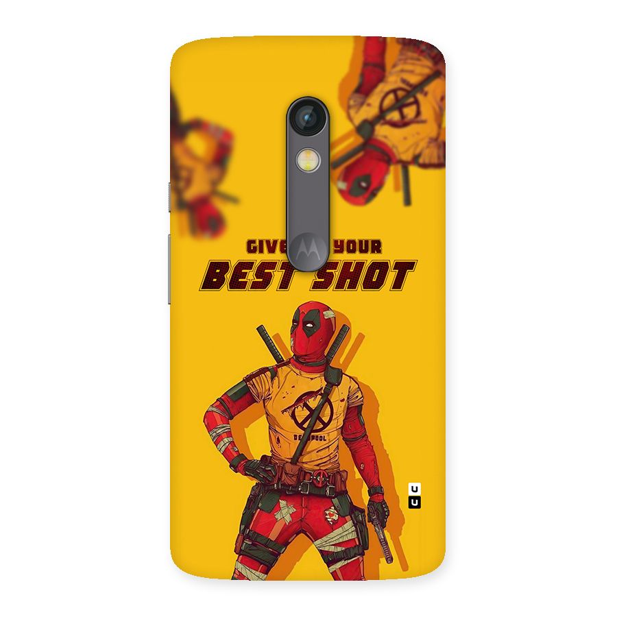 Best Shot Back Case for Moto X Play