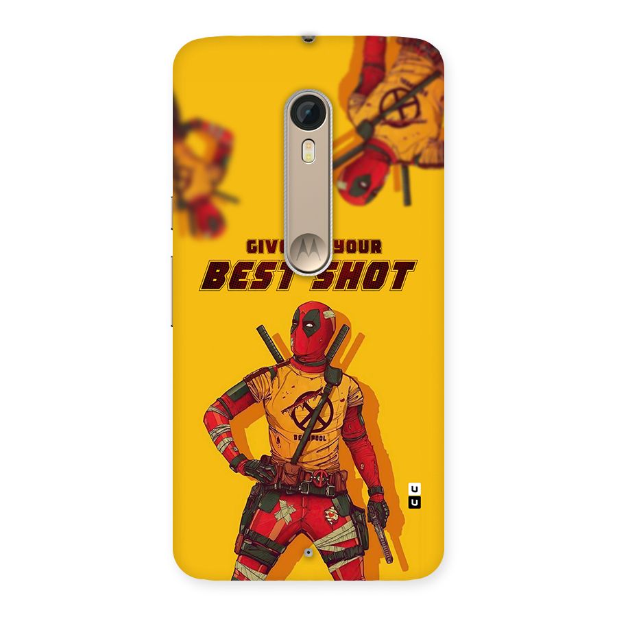 Best Shot Back Case for Moto X Style