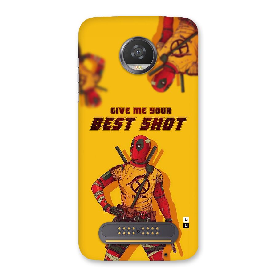 Best Shot Back Case for Moto Z2 Play