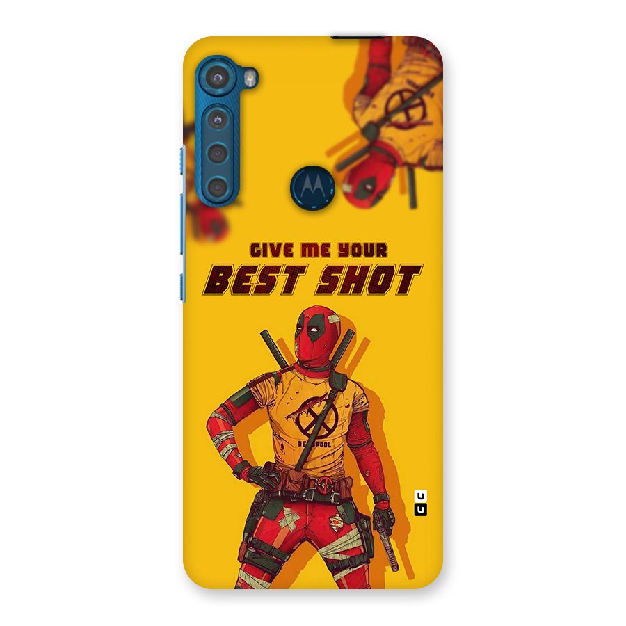 Best Shot Back Case for Motorola One Fusion Plus