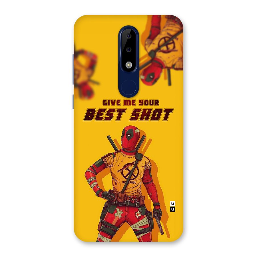 Best Shot Back Case for Nokia 5.1 Plus