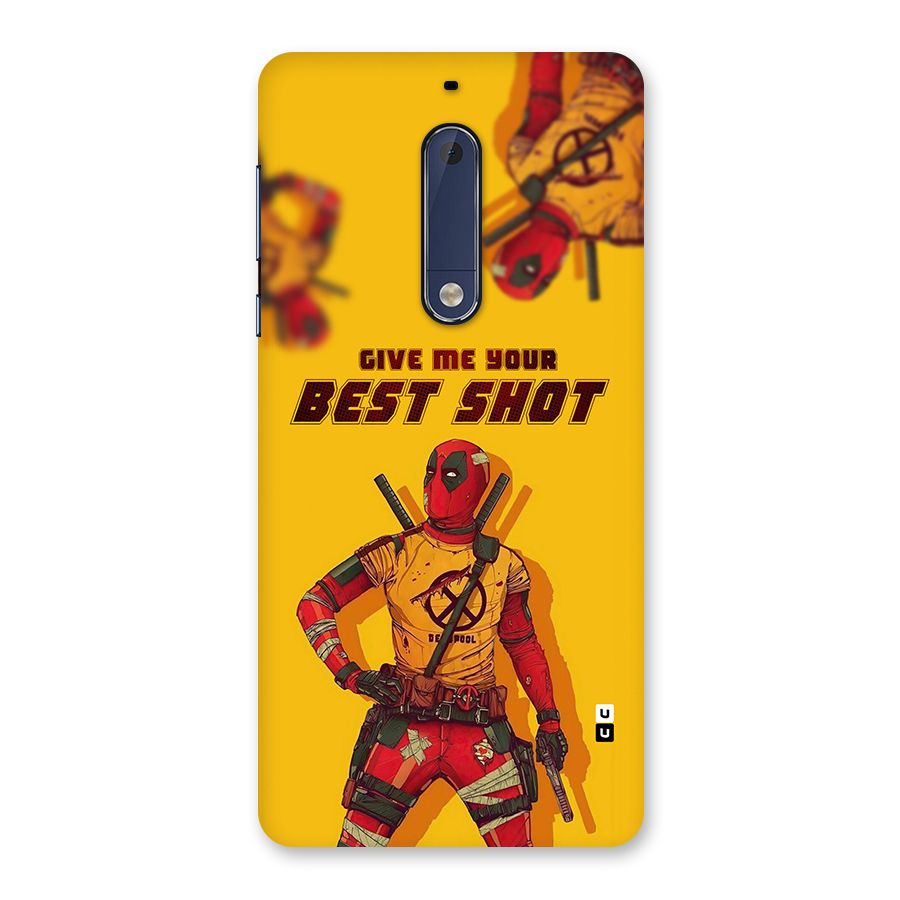 Best Shot Back Case for Nokia 5