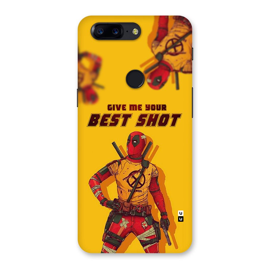 Best Shot Back Case for OnePlus 5T