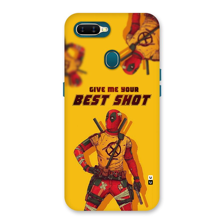 Best Shot Back Case for Oppo A12