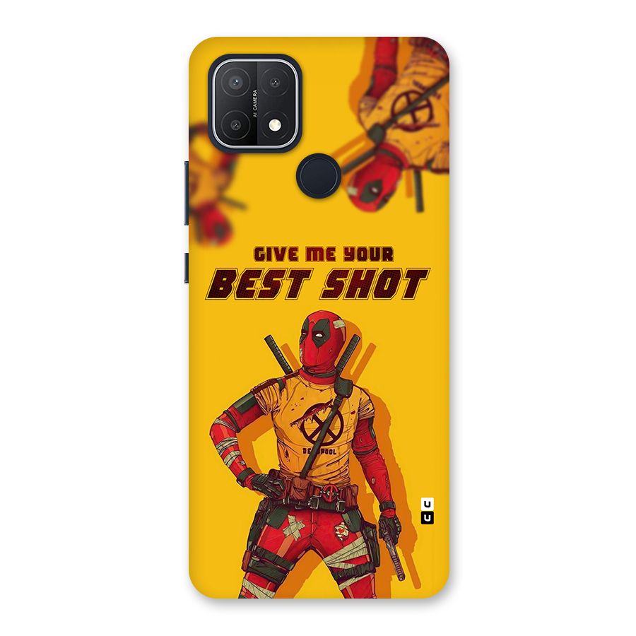 Best Shot Back Case for Oppo A15