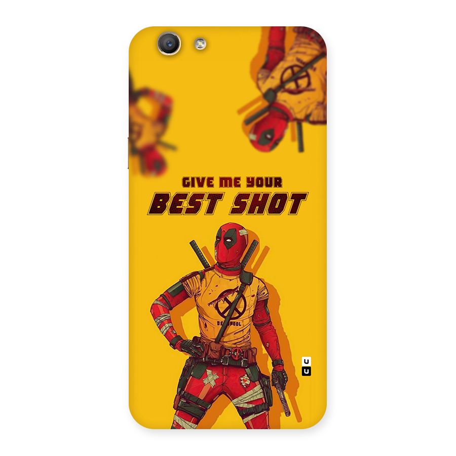 Best Shot Back Case for Oppo F1s