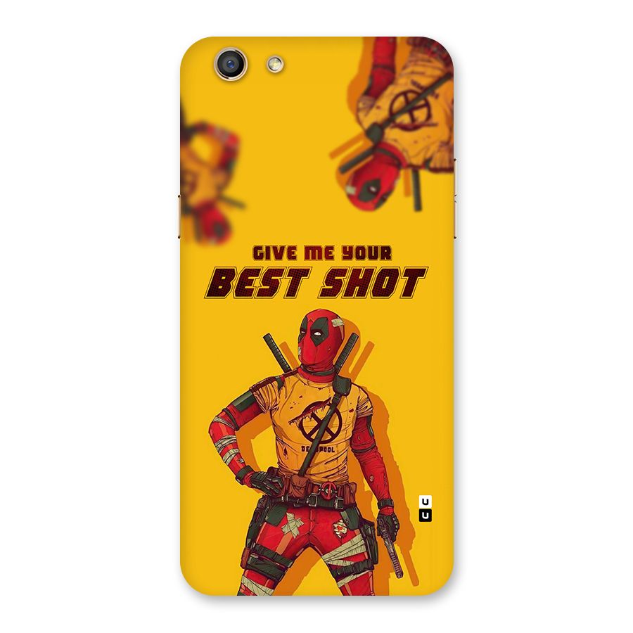 Best Shot Back Case for Oppo F3