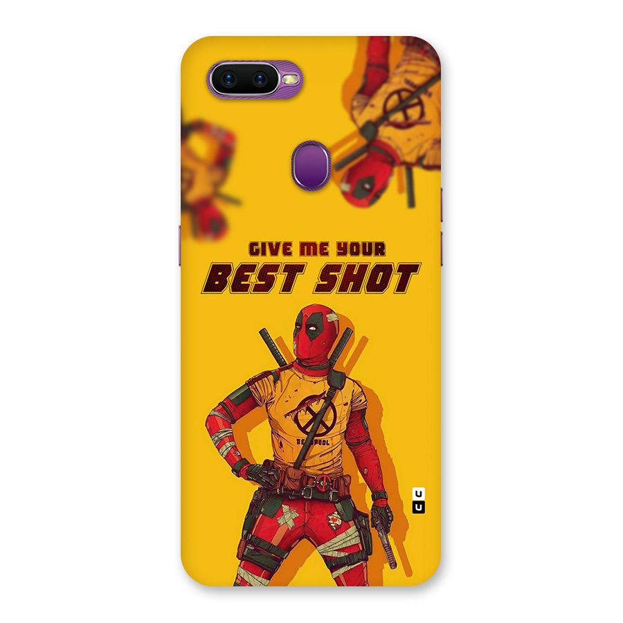 Best Shot Back Case for Oppo F9