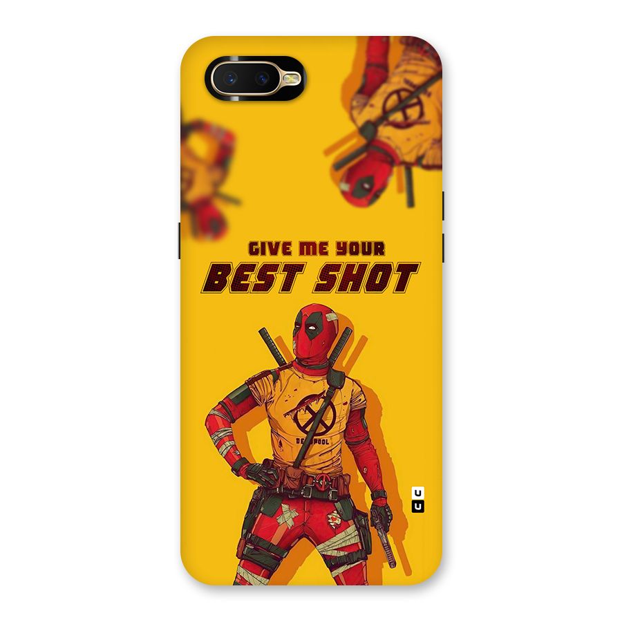 Best Shot Back Case for Oppo K1