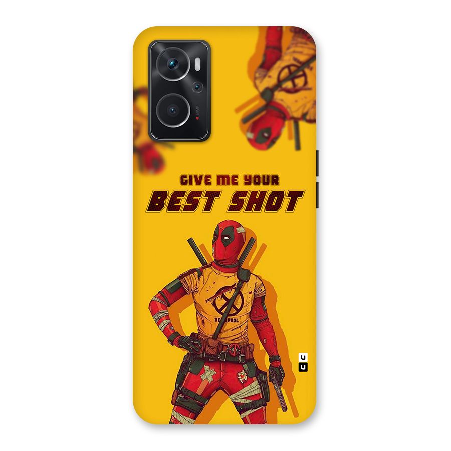 Best Shot Back Case for Oppo K10 4G