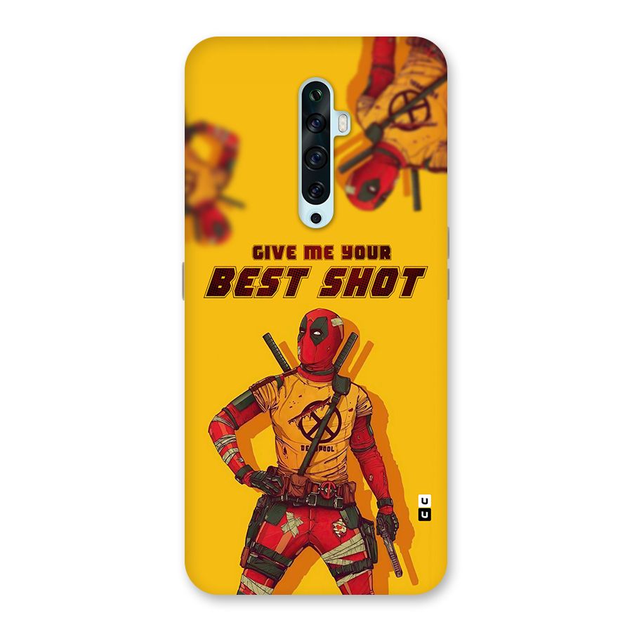 Best Shot Back Case for Oppo Reno2 F