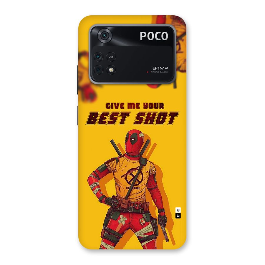 Best Shot Back Case for Poco M4 Pro 4G