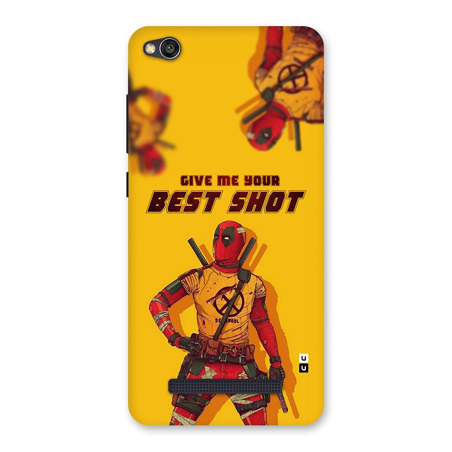 Best Shot Back Case for Redmi 4A