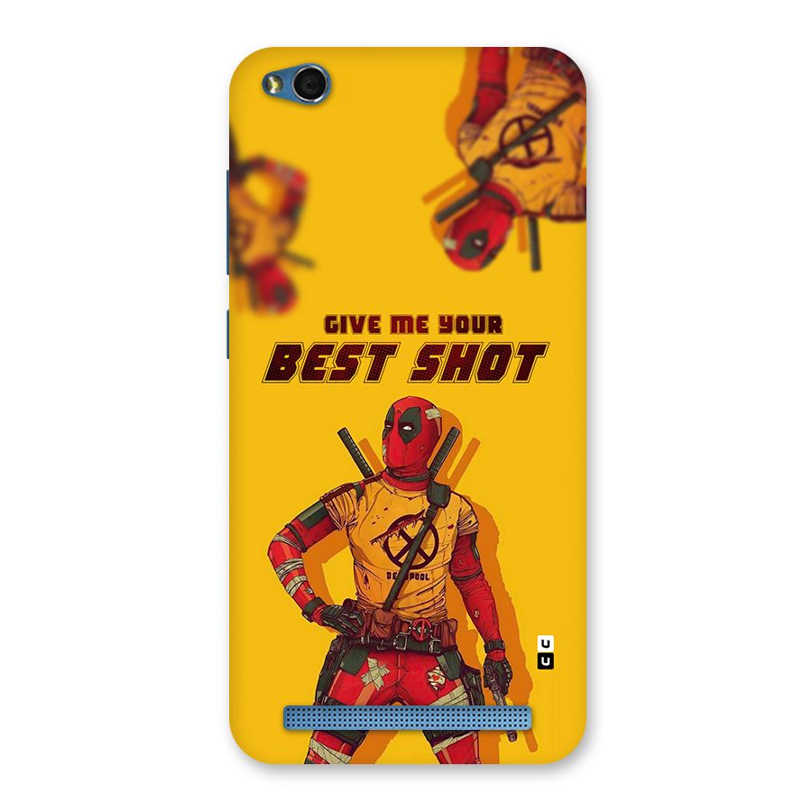 Best Shot Back Case for Redmi 5A