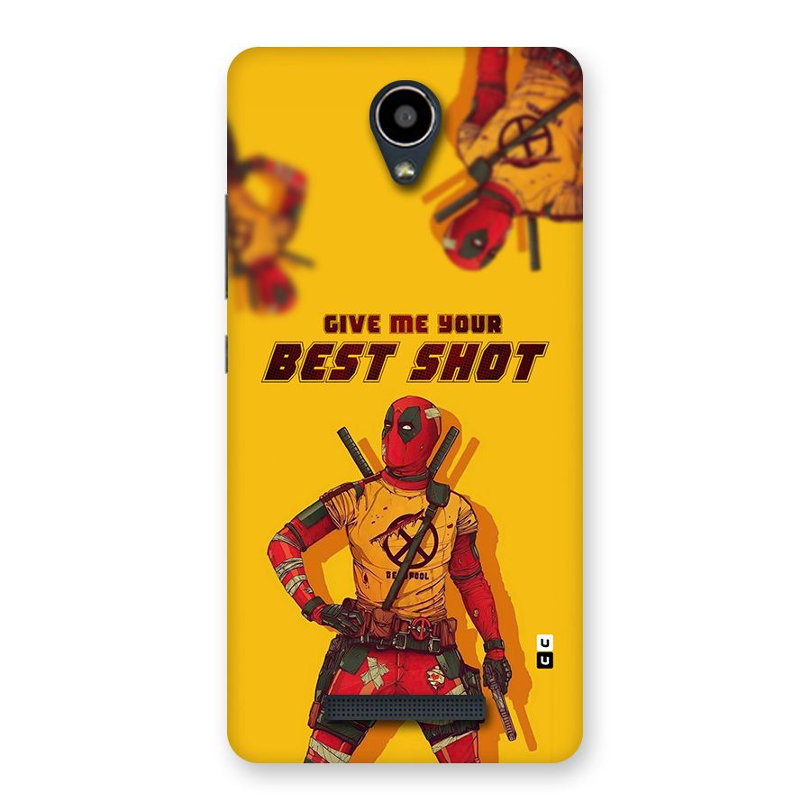 Best Shot Back Case for Redmi Note 2