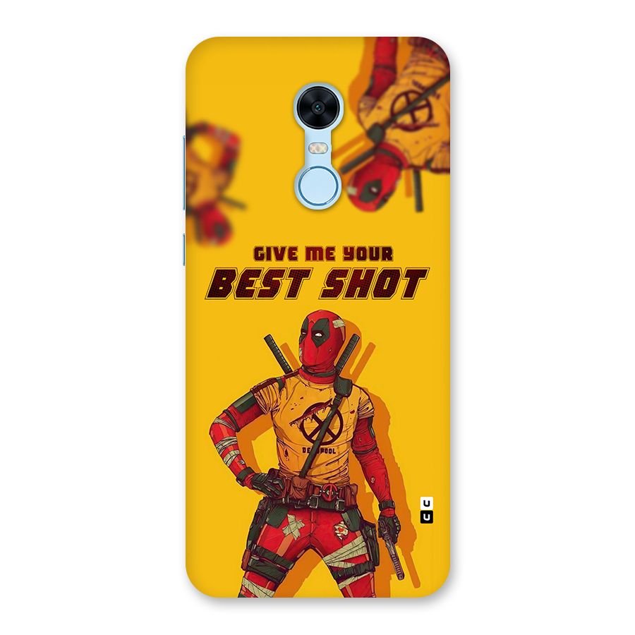 Best Shot Back Case for Redmi Note 5