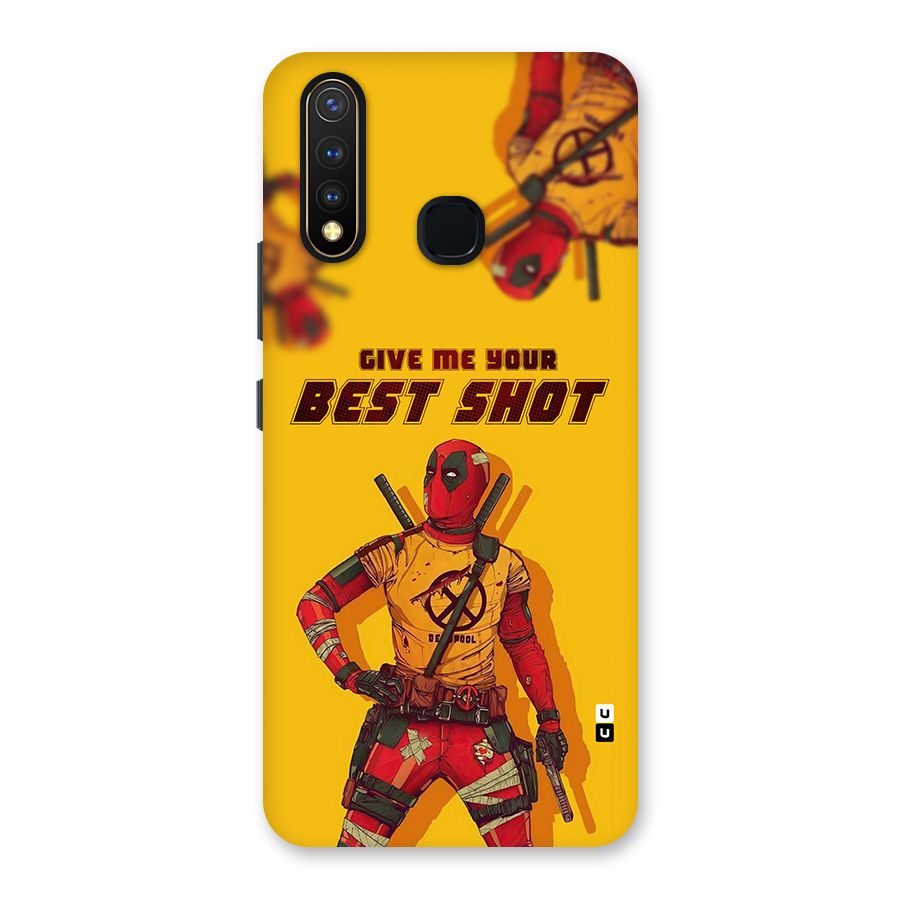Best Shot Back Case for Vivo U20
