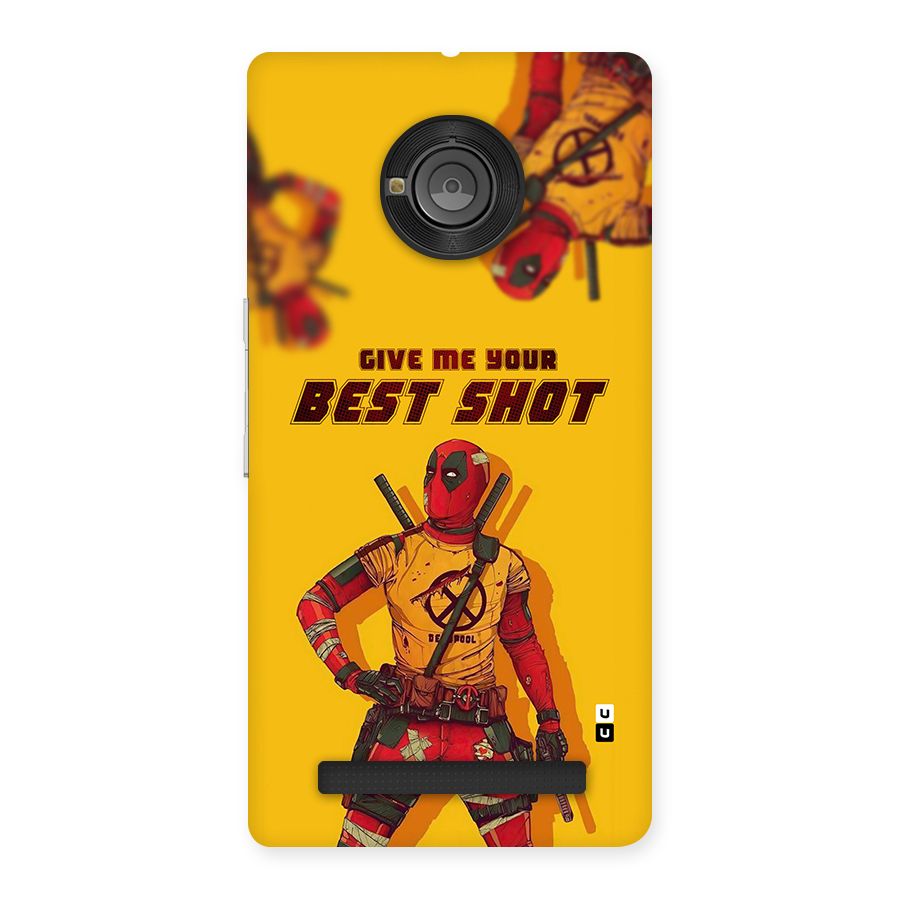 Best Shot Back Case for Yuphoria