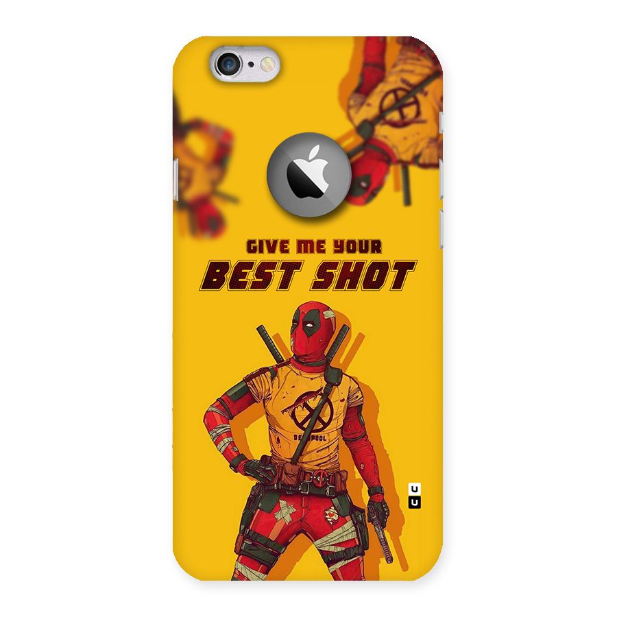 Best Shot Back Case for iPhone 6 Logo Cut