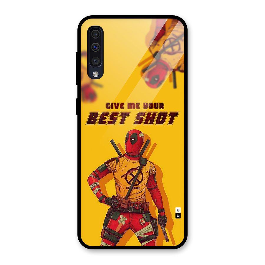Best Shot Glass Back Case for Galaxy A50s