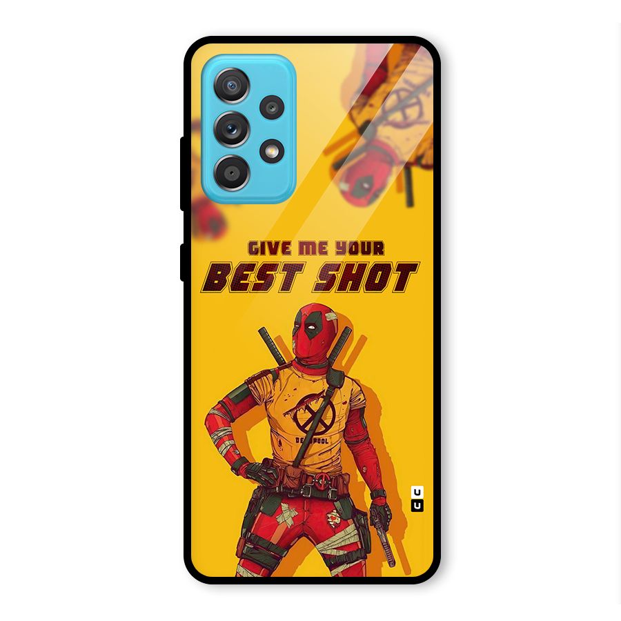 Best Shot Glass Back Case for Galaxy A52s 5G