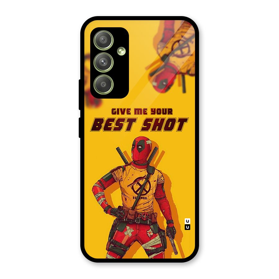 Best Shot Glass Back Case for Galaxy A54