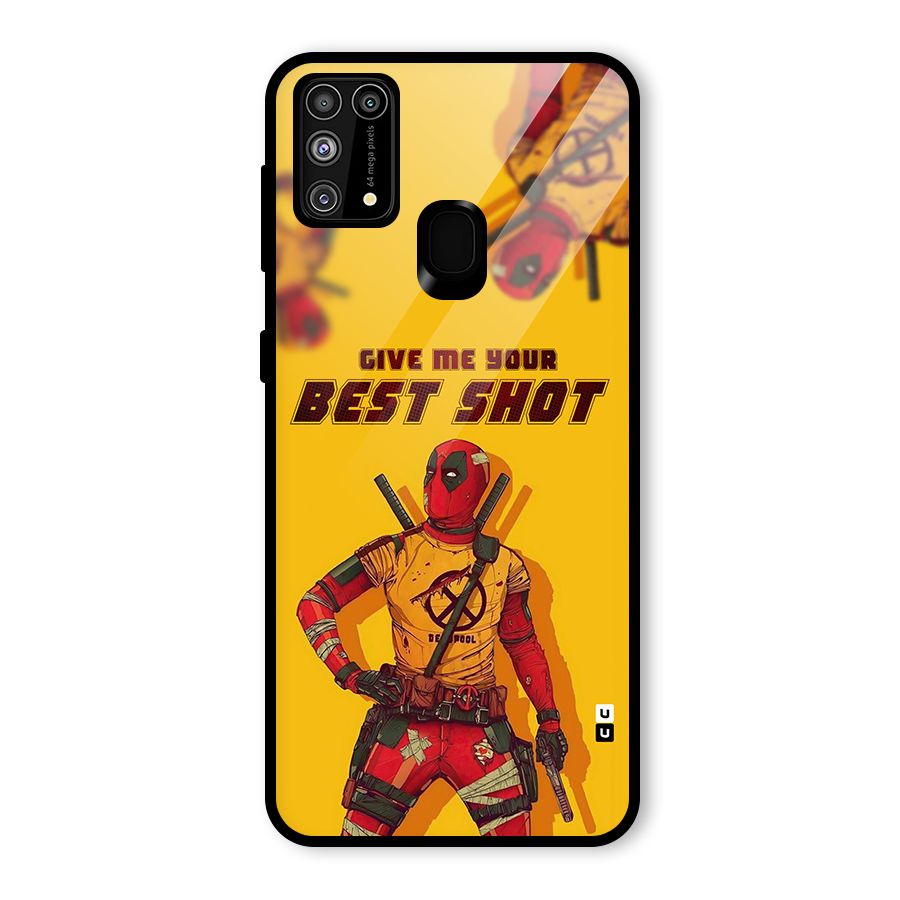 Best Shot Glass Back Case for Galaxy F41