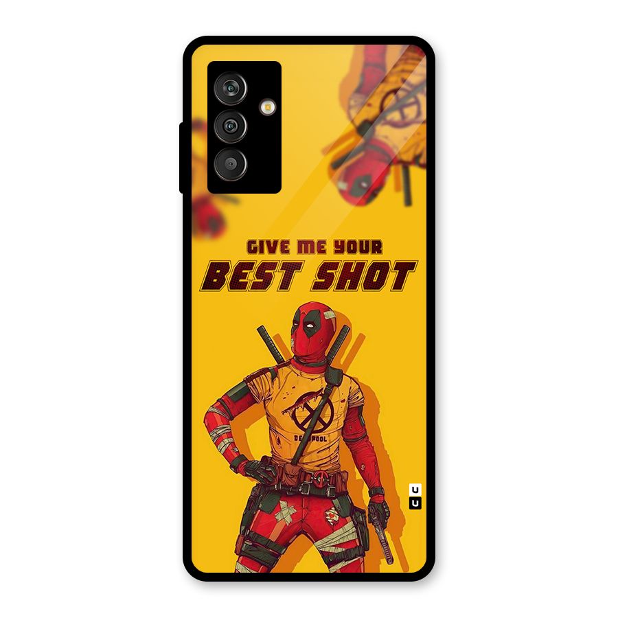Best Shot Glass Back Case for Galaxy M13